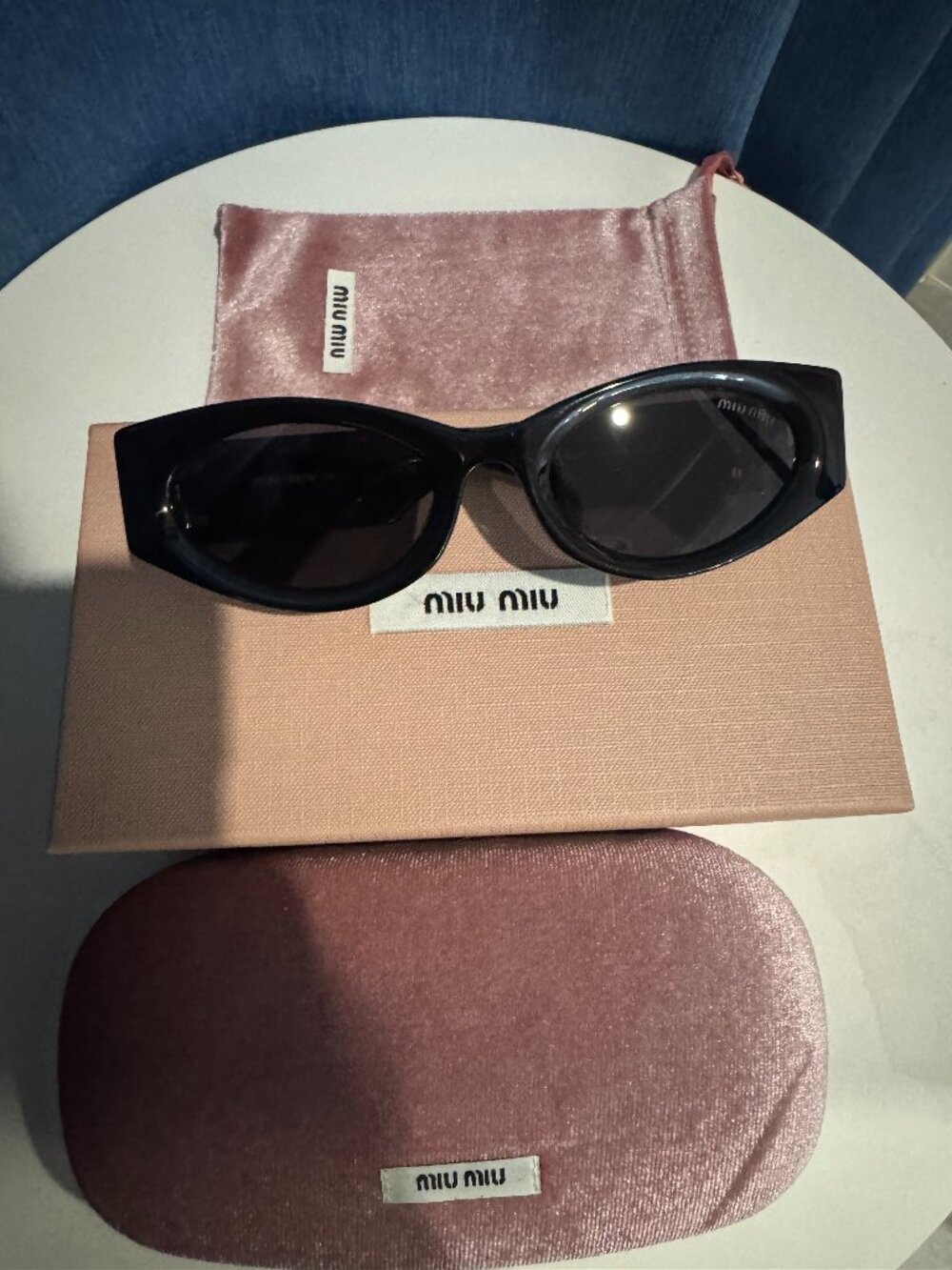 MIU MIU Black sunglasses